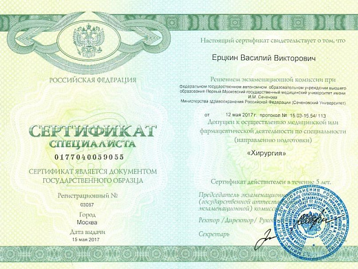Ерцкин Василий Викторович