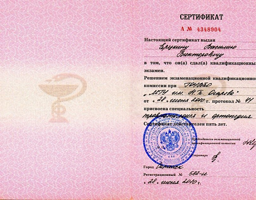 Ерцкин Василий Викторович