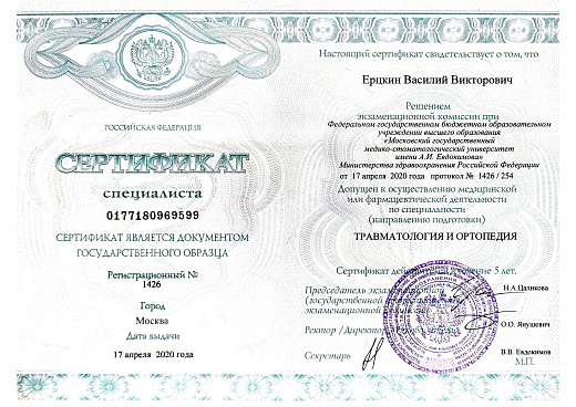 Ерцкин Василий Викторович